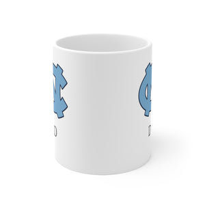 UNC Dad Ceramic Mug 11oz