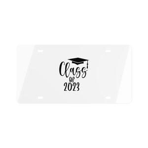 Class of 2023 License Plate