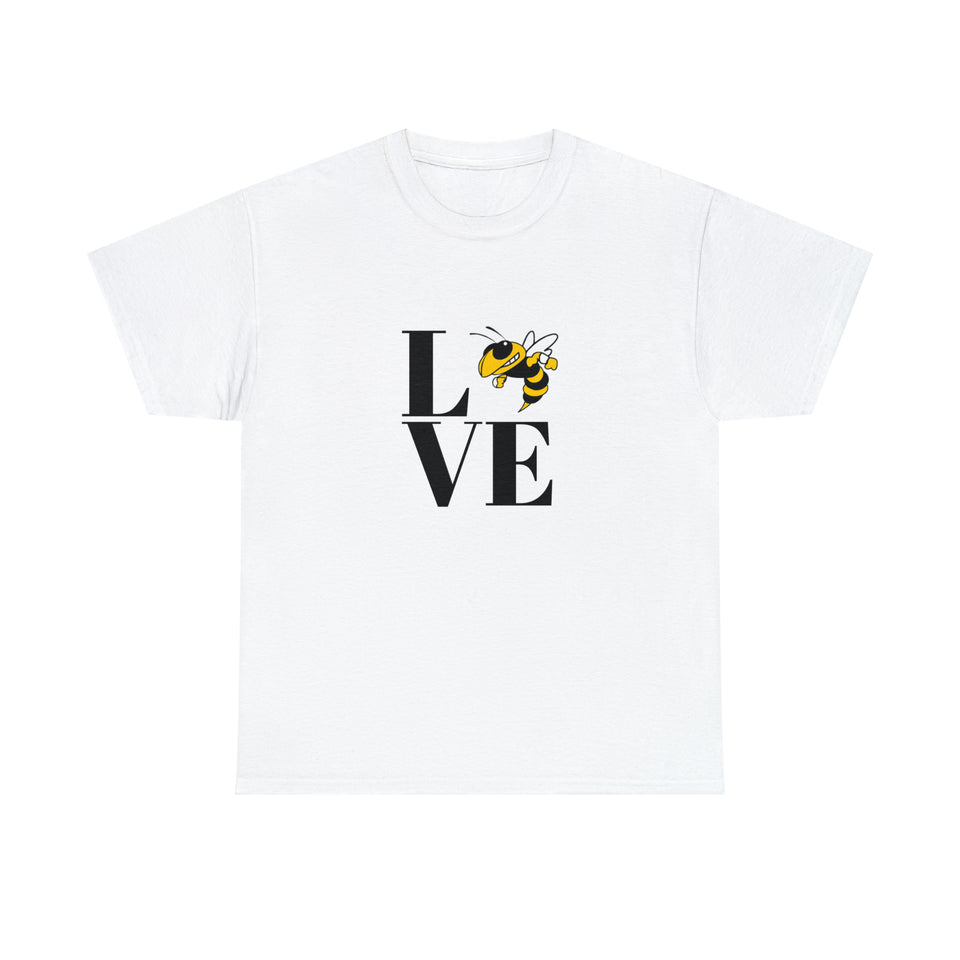 LOVE Georgia Tech Unisex Heavy Cotton Tee