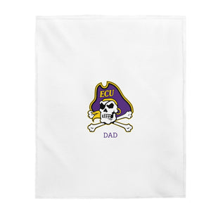East Carolina Dad Plush Blanket