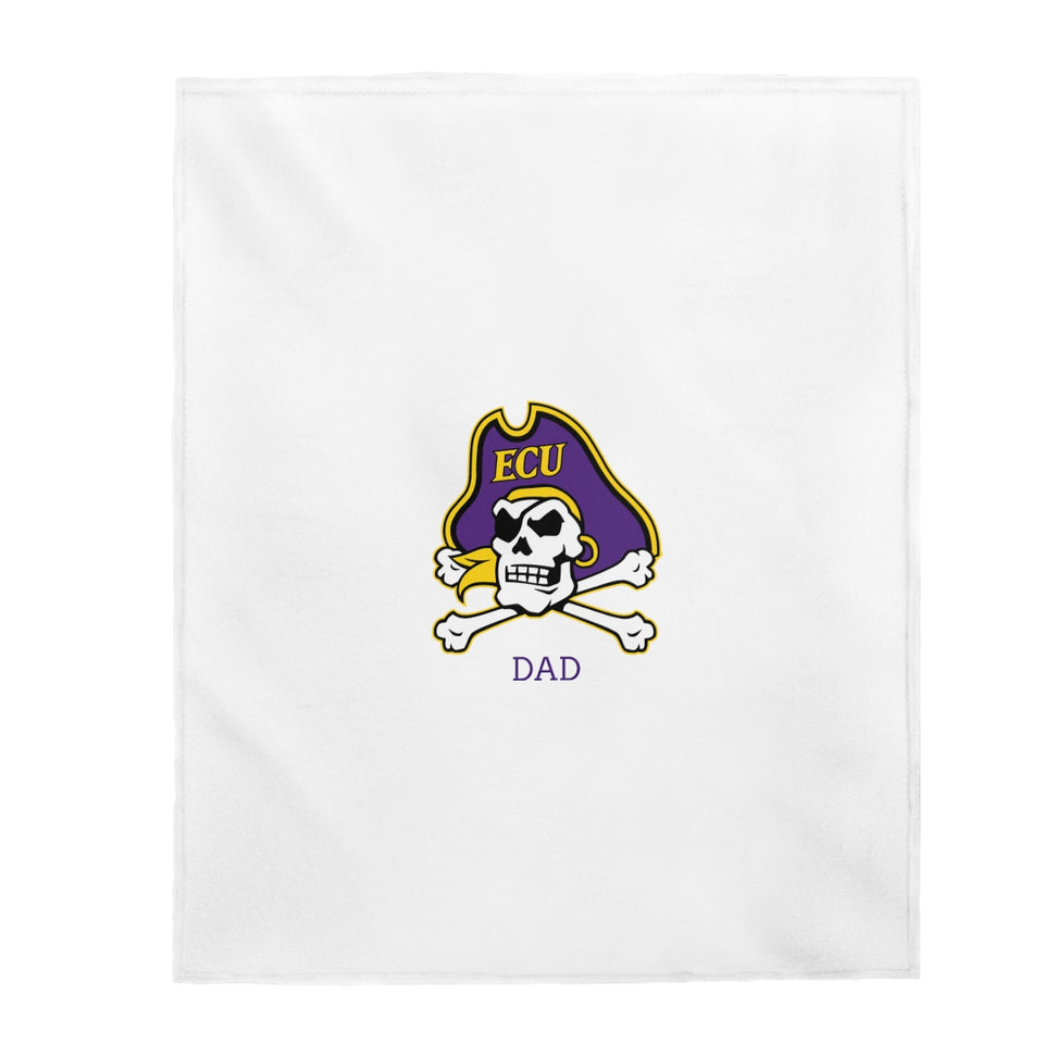 East Carolina Dad Plush Blanket
