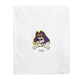 East Carolina Dad Plush Blanket