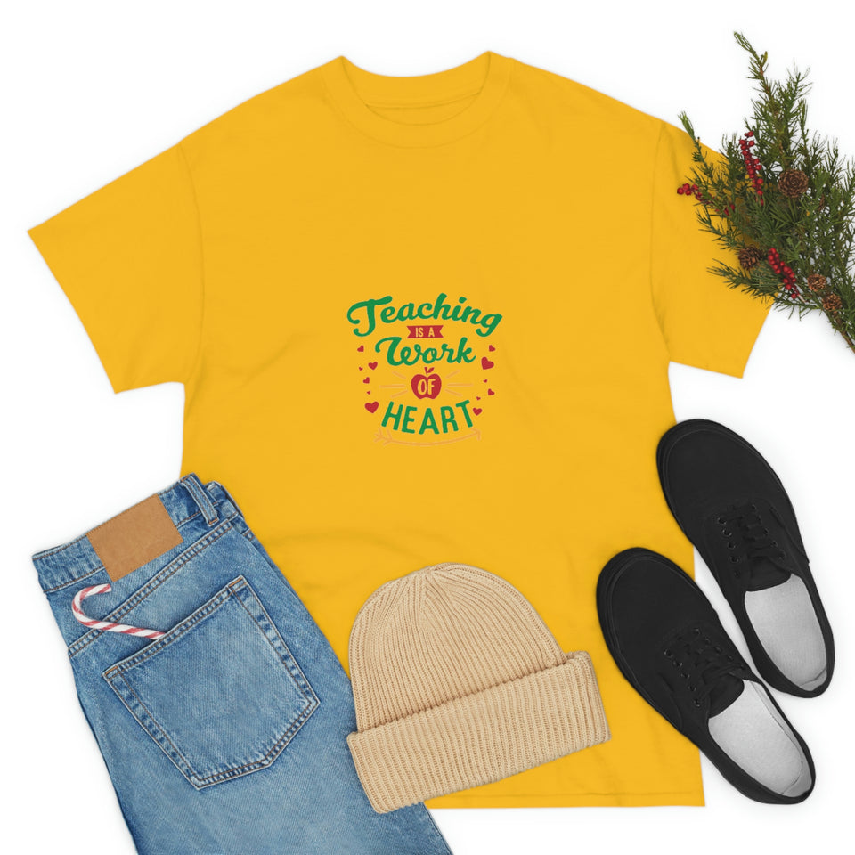 Work of Heart Cotton Tee