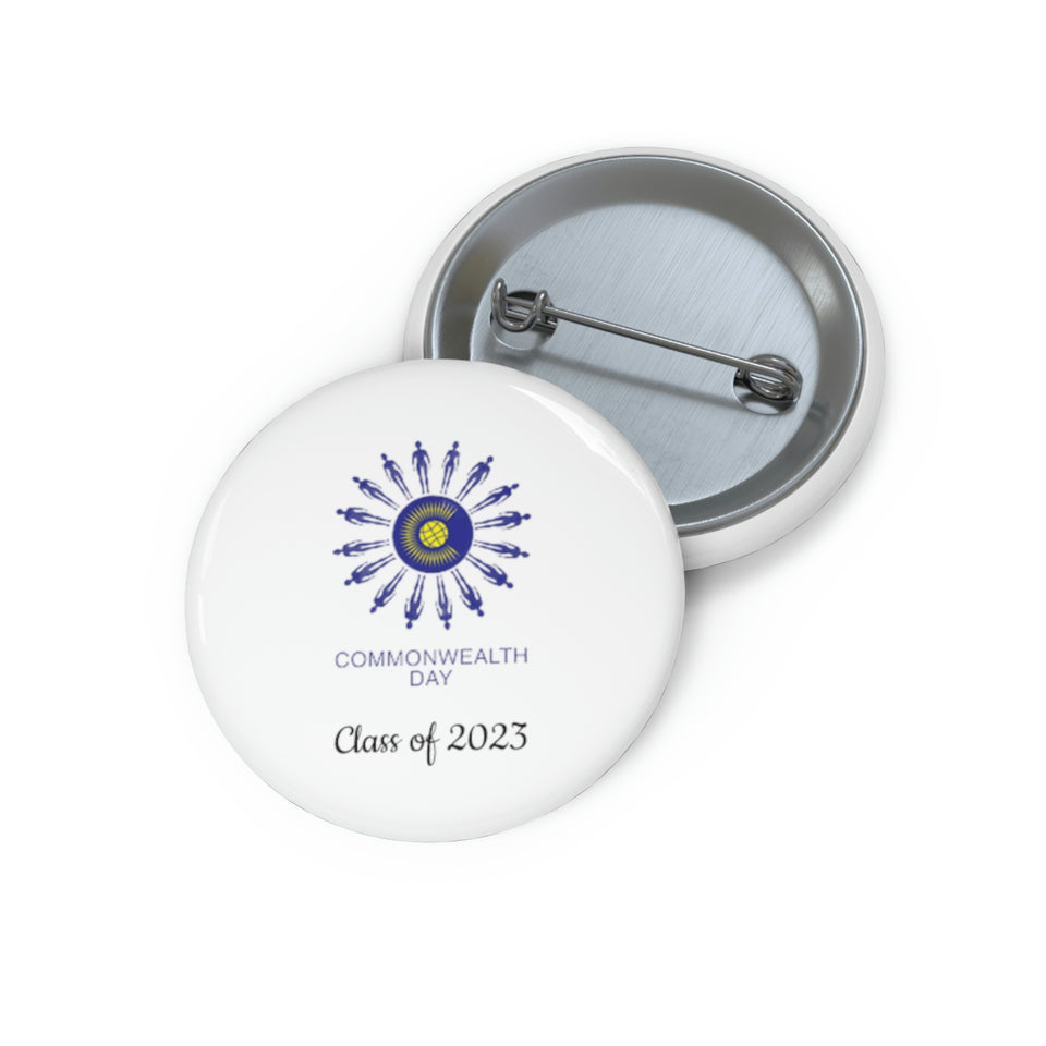 Commonwealth Class of 2023 Custom Pin Buttons