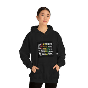 I Celebrate Unisex Heavy Blend™ Hooded Sweatshirt