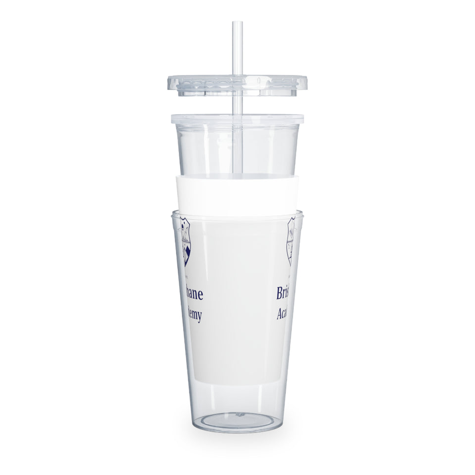 Brisbane Academy Plastic Tumbler with Straw