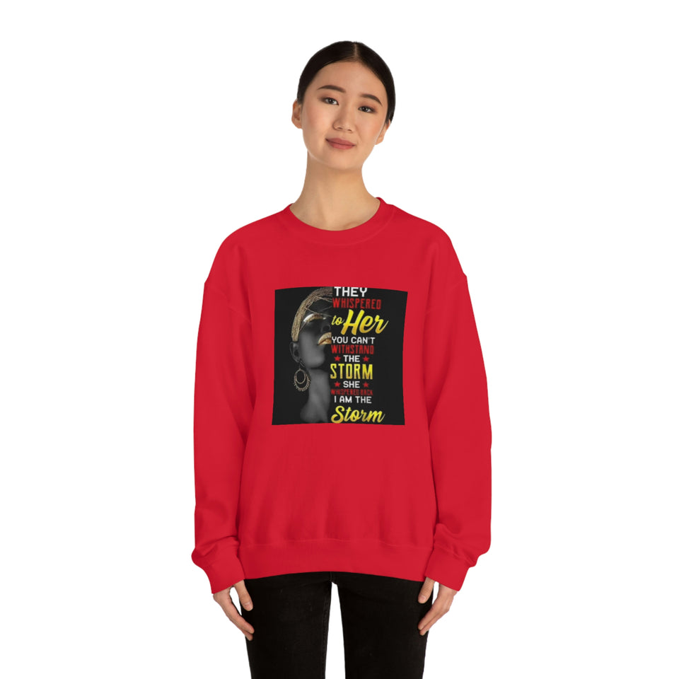 They Whispered Unisex Heavy Blend™ Crewneck Sweatshirt