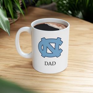 UNC Dad Ceramic Mug 11oz