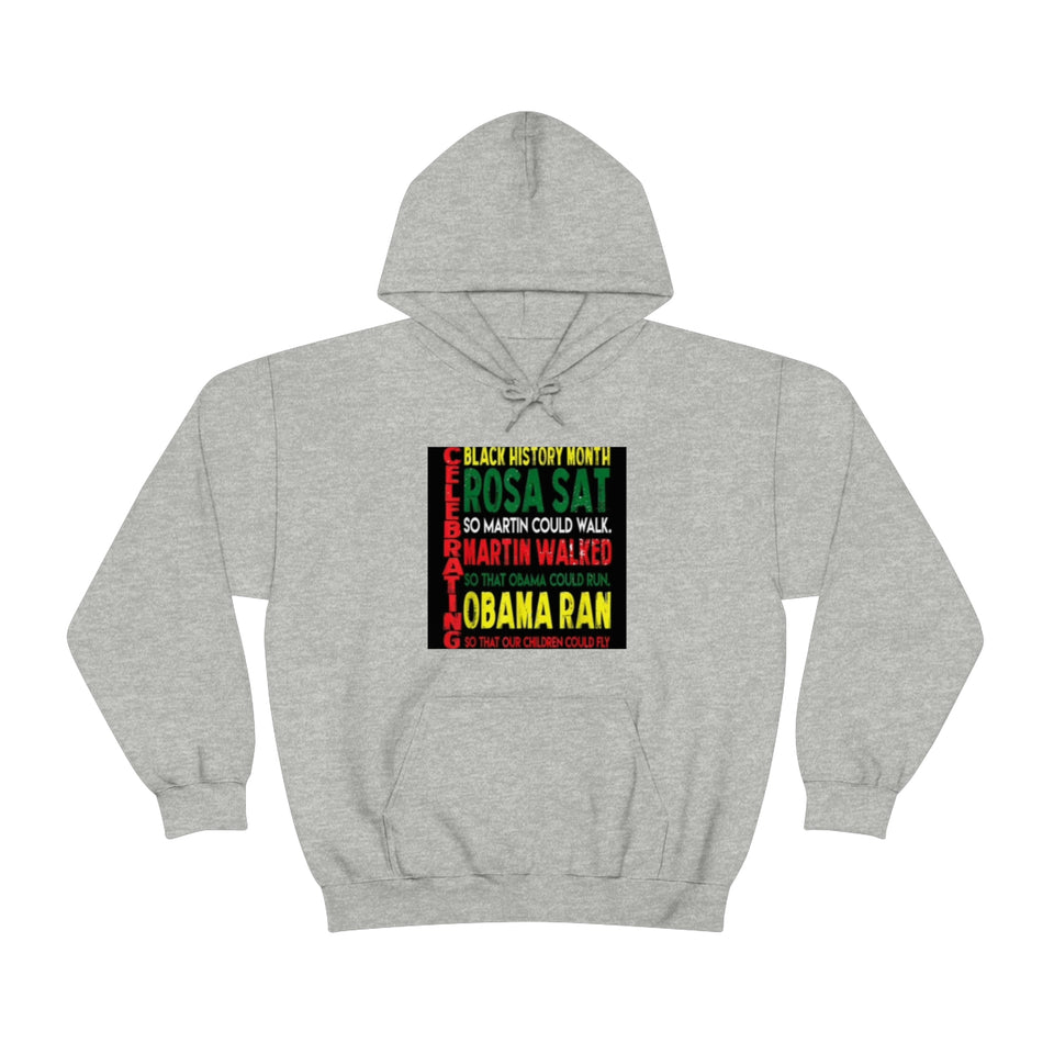 Celebrating Black History Month Unisex Heavy Blend™ Hooded Sweatshirt