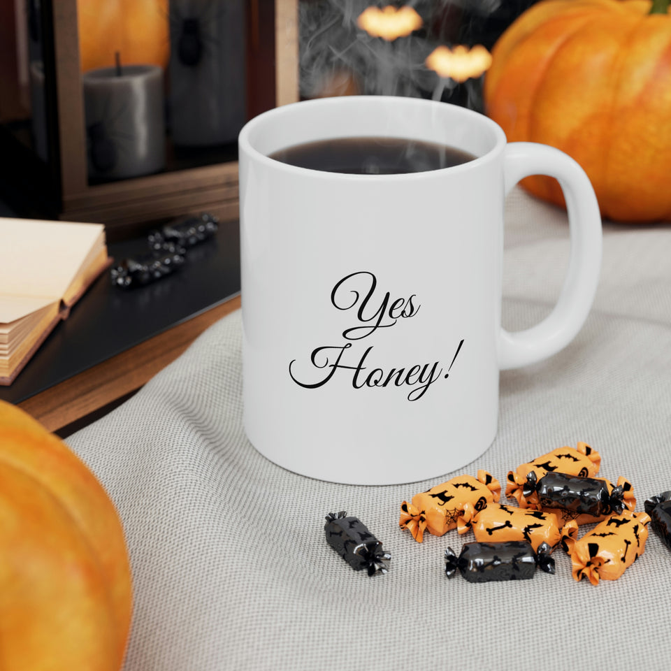 Yes Honey Ceramic Mug 11oz