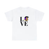 LOVE Alcorn State Unisex Heavy Cotton Tee