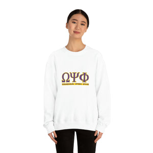 Omega Psi Phi Unisex Heavy Blend™ Crewneck Sweatshirt