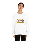 Omega Psi Phi Unisex Heavy Blend™ Crewneck Sweatshirt