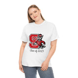 NC State Class of 2023 Unisex Heavy Cotton Tee