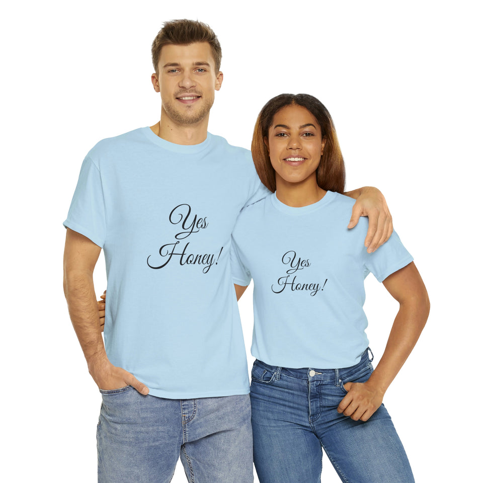 Yes Honey Unisex Heavy Cotton Tee
