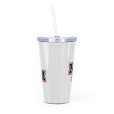 North Meck Plastic Tumbler with Straw