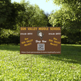 Sun Valley MS Plastic Yard Sign
