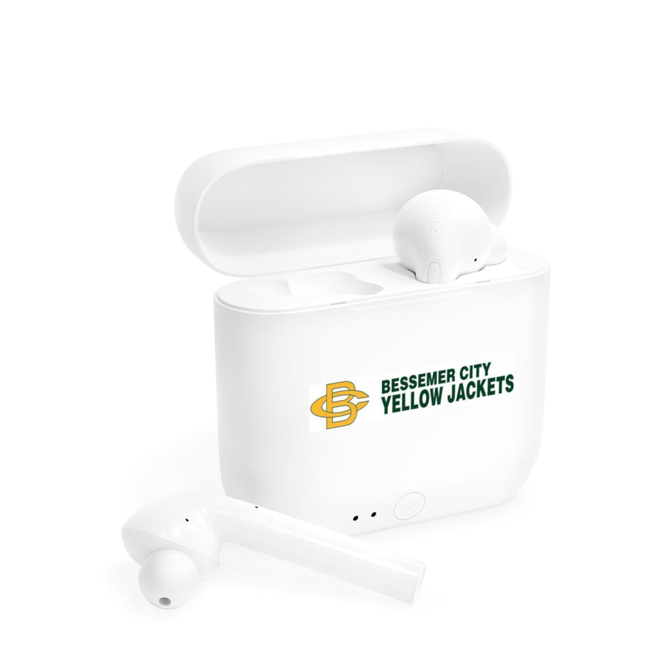 Bessemer City Yellow Jackets Essos Wireless Earbuds