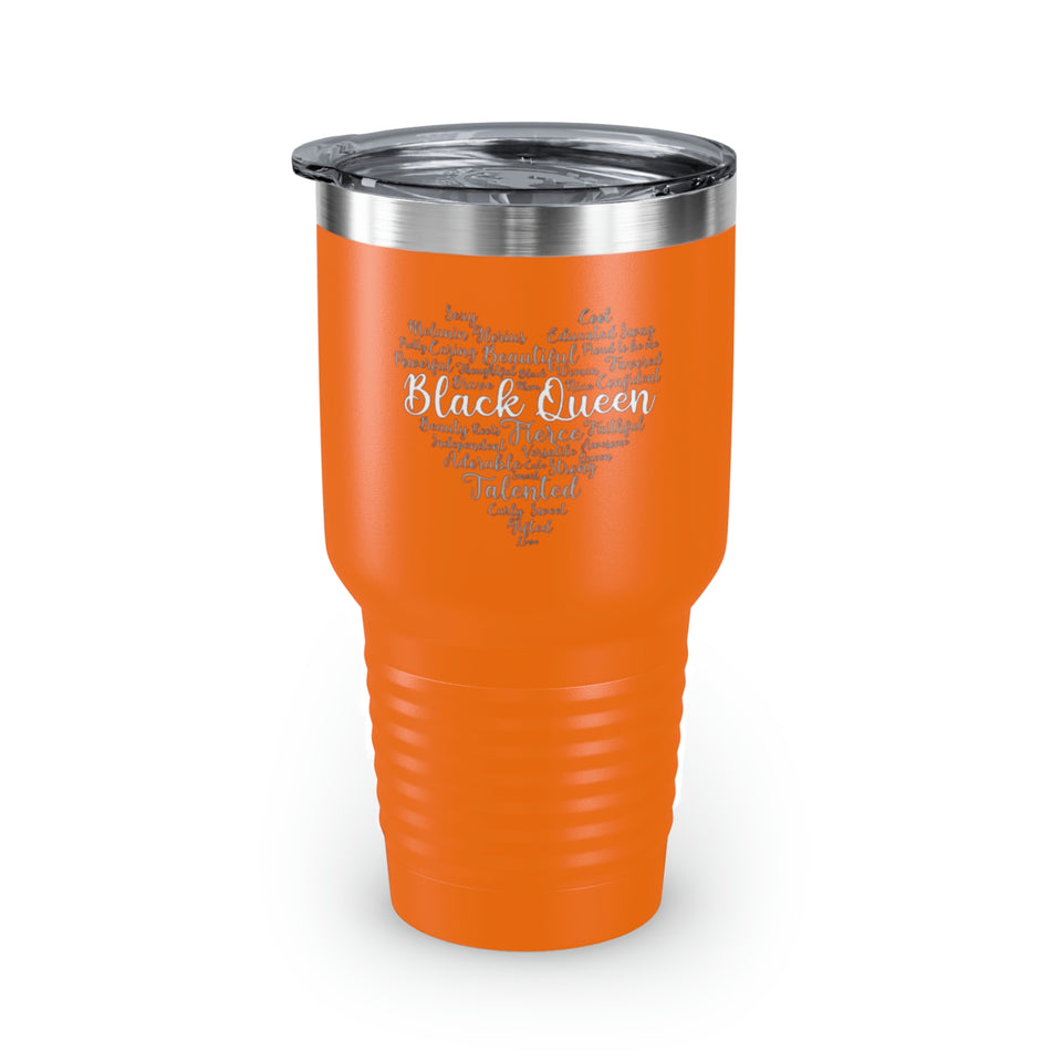 Black Queen Ringneck Tumbler, 30oz