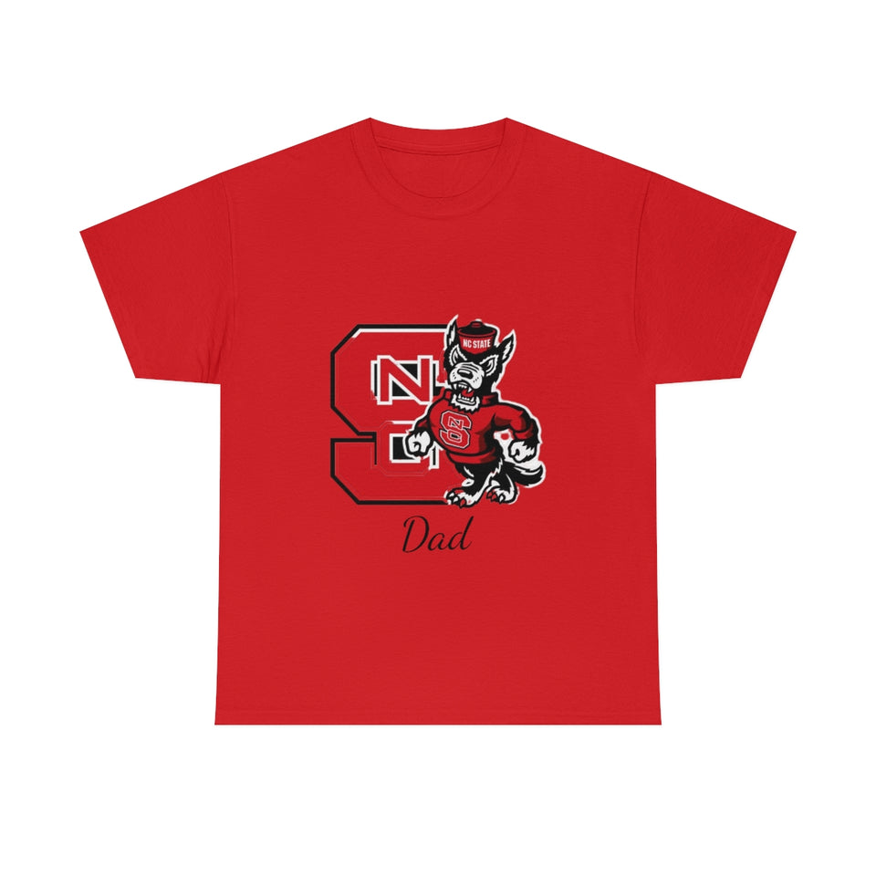 NC State Dad Unisex Heavy Cotton Tee