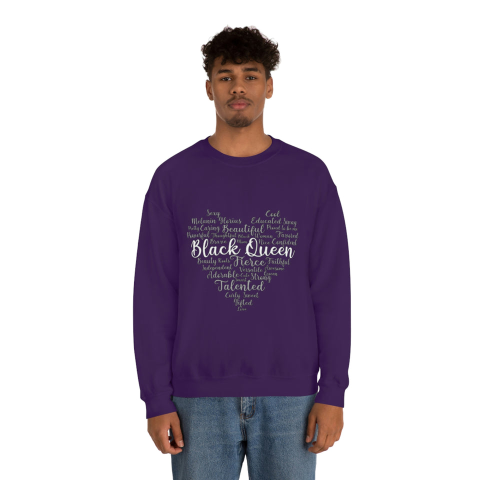 Black Queen Crewneck Sweatshirt