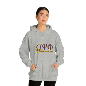 Omega Psi Phi Unisex Heavy Blend™ Hooded Sweatshirt
