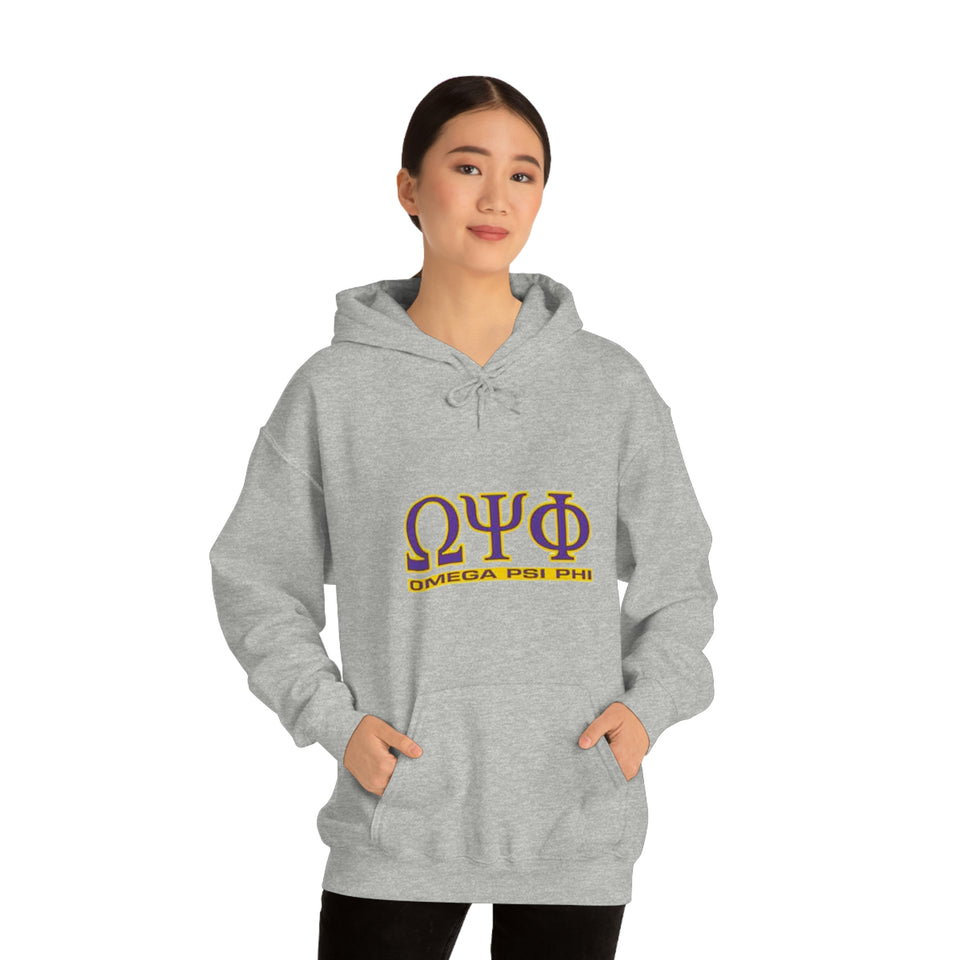Omega Psi Phi Unisex Heavy Blend™ Hooded Sweatshirt