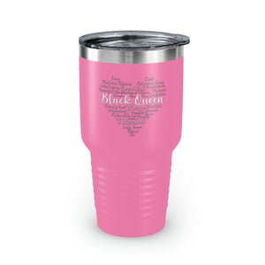 Black Queen Ringneck Tumbler, 30oz