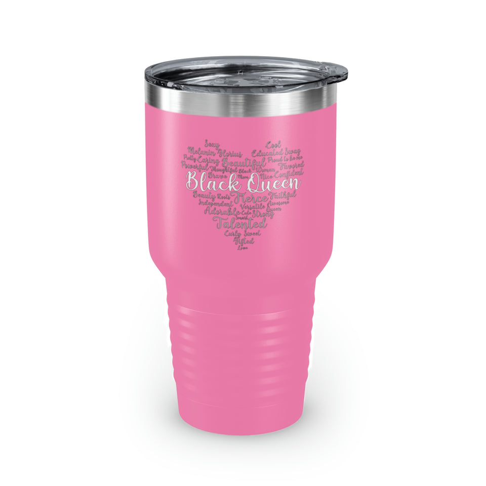Black Queen Ringneck Tumbler, 30oz