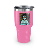 Black Nurse Ringneck Tumbler, 30oz