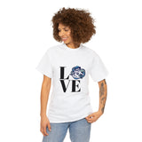 LOVE UNC Unisex Heavy Cotton Tee