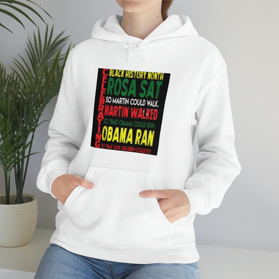 Celebrating Black History Month Unisex Heavy Blend™ Hooded Sweatshirt