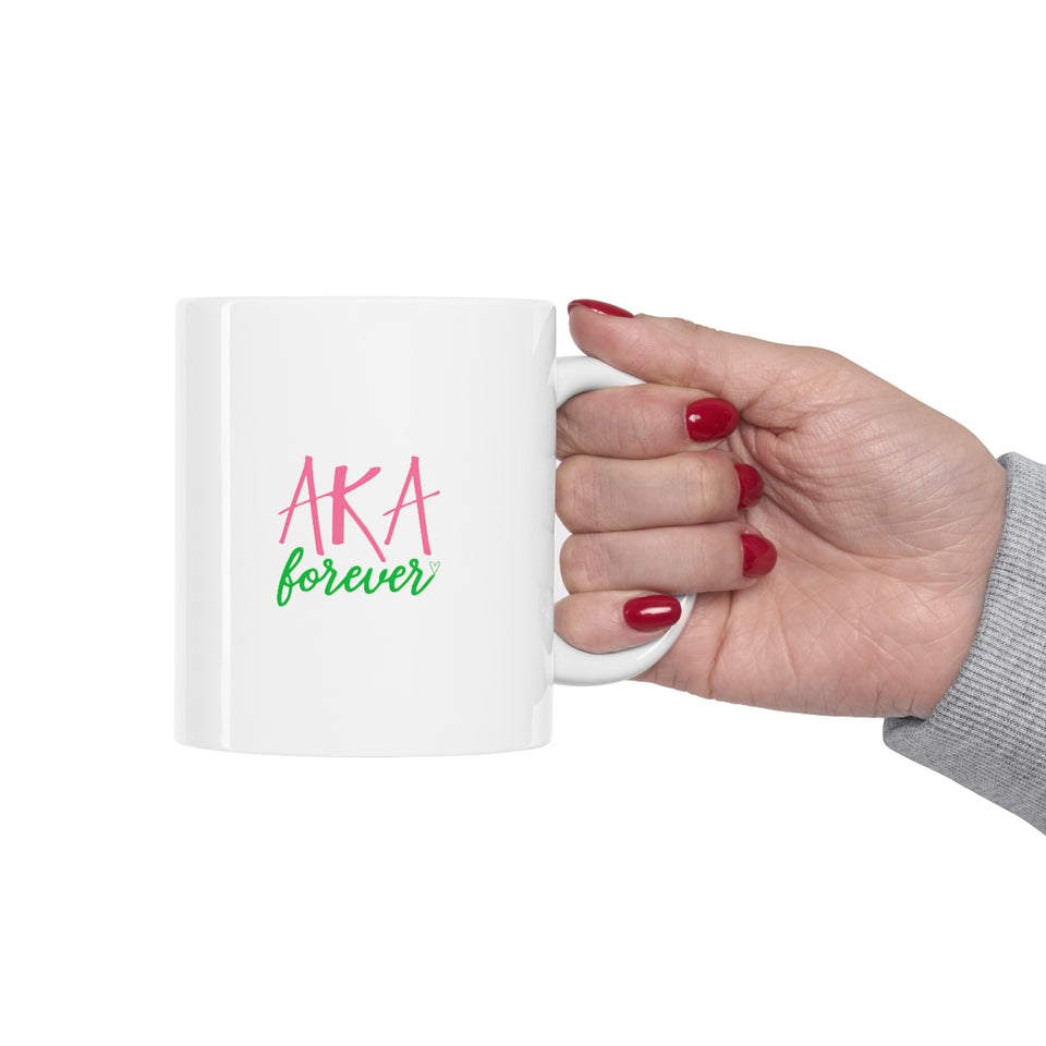 AKA Forever Ceramic Mug 11oz