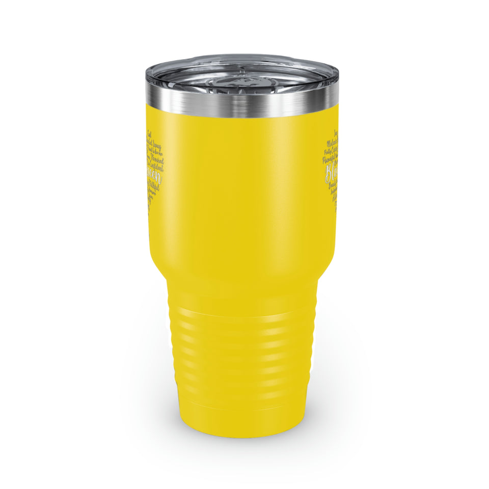 Black Queen Ringneck Tumbler, 30oz