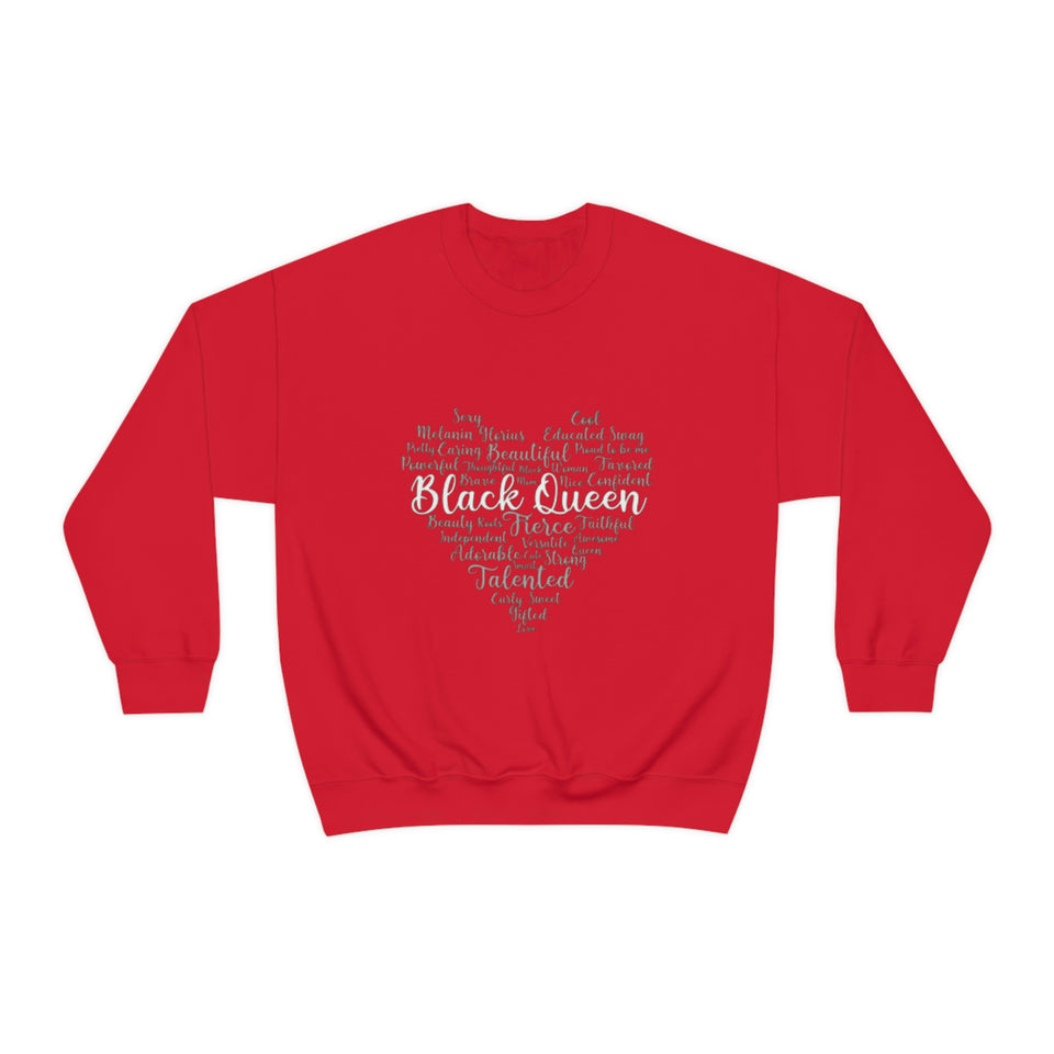 Black Queen Crewneck Sweatshirt