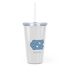 UNC Alumni Plastic Tumbler with Straw