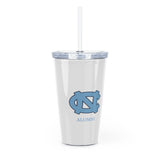 UNC Alumni Plastic Tumbler with Straw