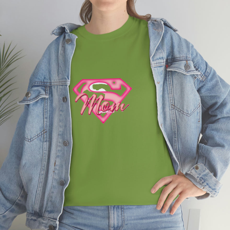 Today's Single Mom Superwoman Unisex Heavy Cotton Tee