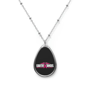 Earth Angel Oval Necklace
