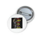 They Whispered Custom Pin Buttons