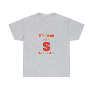 H*ll Yeah! Syracuse University Unisex Heavy Cotton Tee