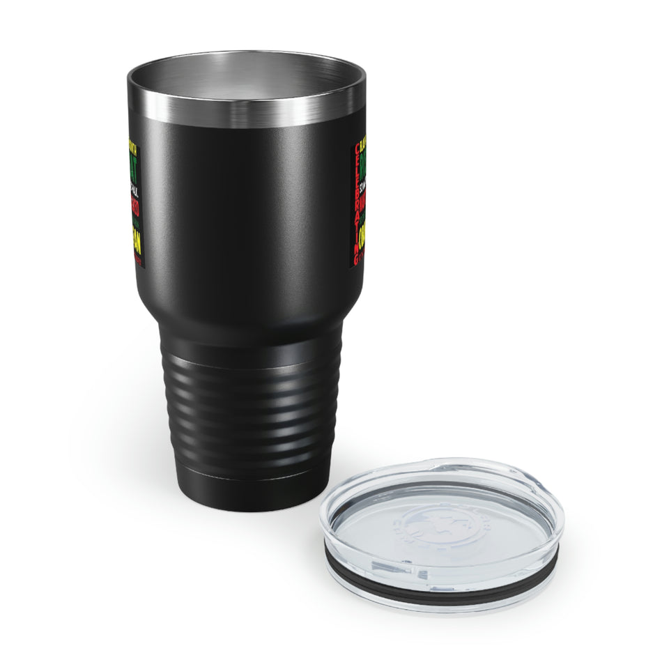 Celebrating Black History Month Ringneck Tumbler, 30oz