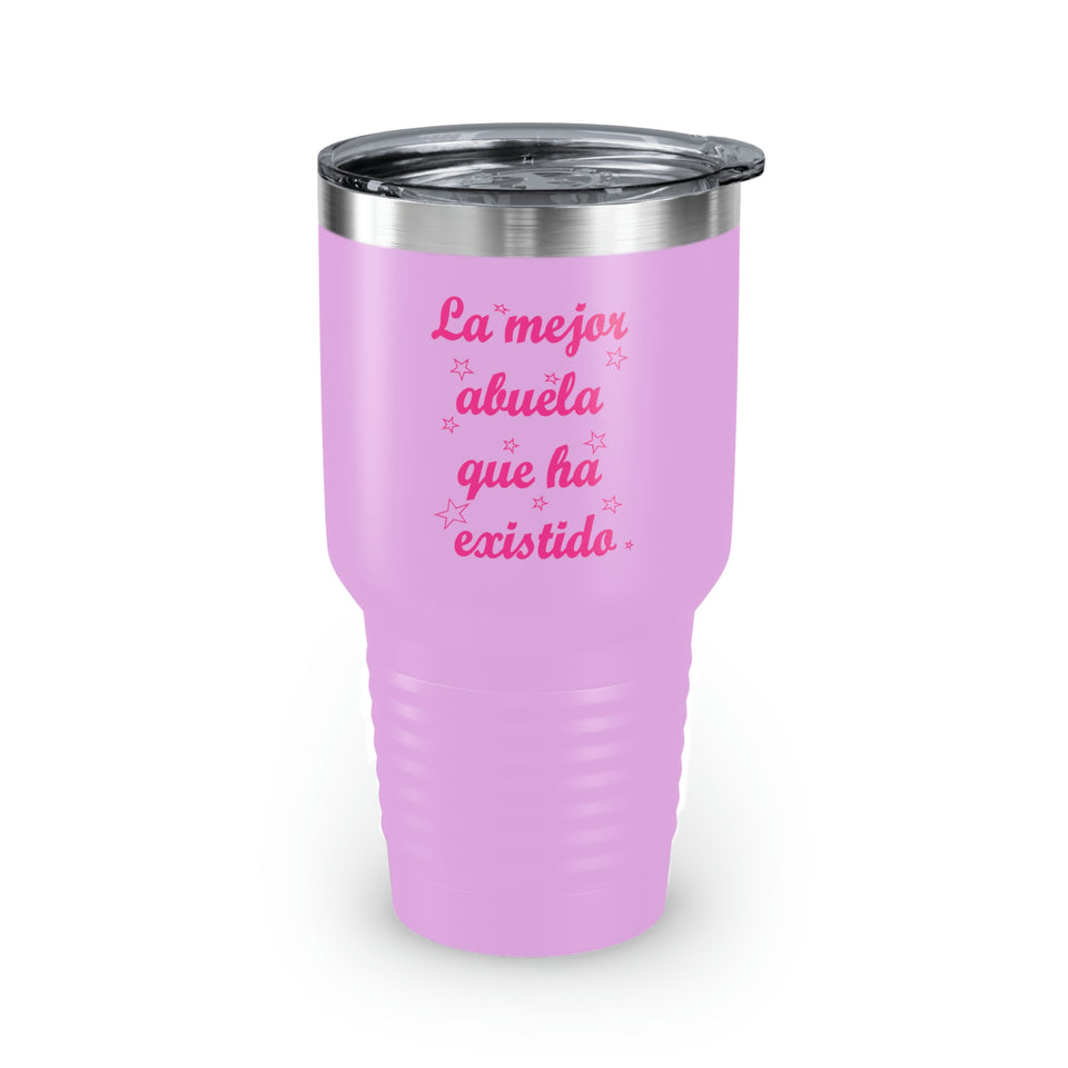 Best Grandma Ever Spanish Ringneck Tumbler, 30oz