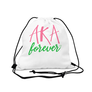 AKA Forever Outdoor Drawstring Bag