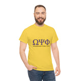 Omega Psi Phi Unisex Heavy Cotton Tee