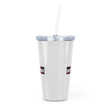 Earth Angel Plastic Tumbler with Straw