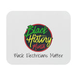 Black Electricians Matter Mouse Pad (Rectangle)