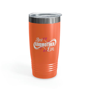 Best Godmother Ever Ringneck Tumbler, 20oz