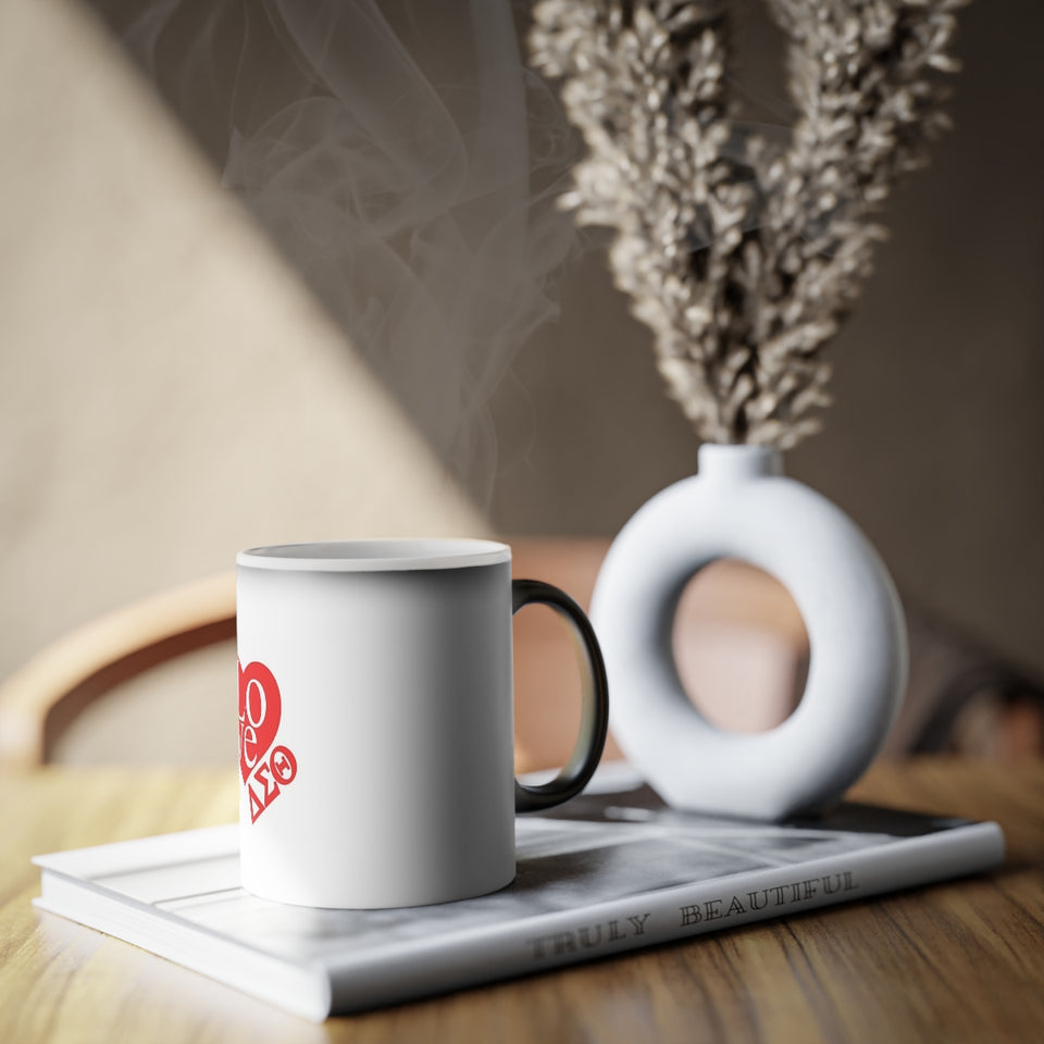 Delta Sigma Theta Sorority Magic Mug, 11oz