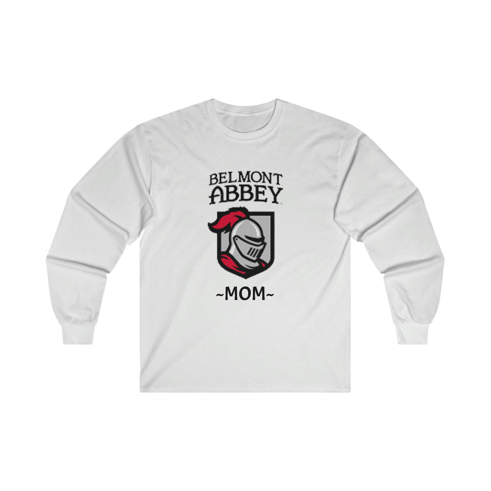 Belmont Abbey Mom Ultra Cotton Long Sleeve Tee